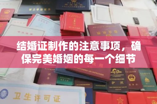 乌海结婚证制作的注意事项，确保完美婚姻的每一个细节
